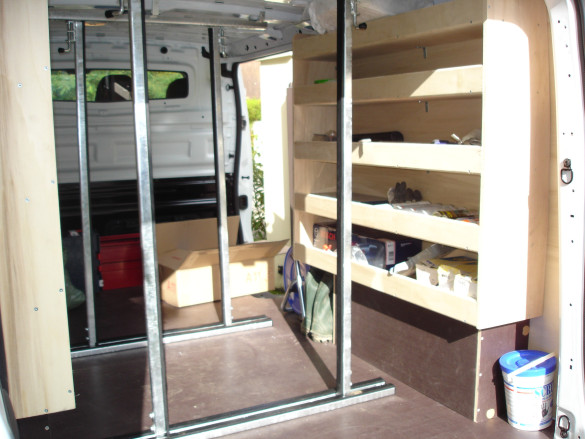 Serre charge en acier pour FORD Transit Custom L1H1 depuis 2013