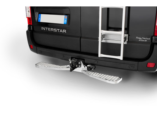 Marchepied arrière fixe de ferrure d'attelage 1215X165 IVECO Daily H3-4100 18,0 m3