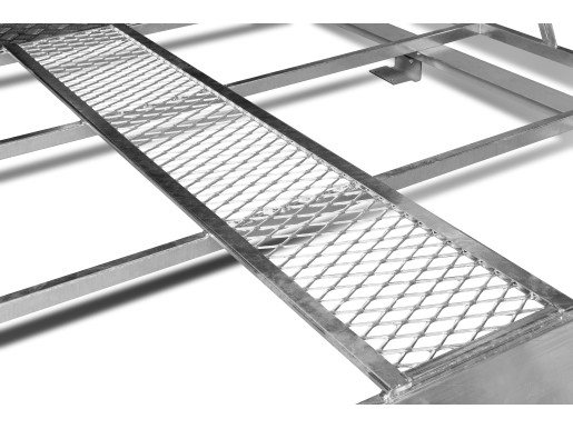 Chemin De Marche En Acier Galvanisé Moyen Véhicule