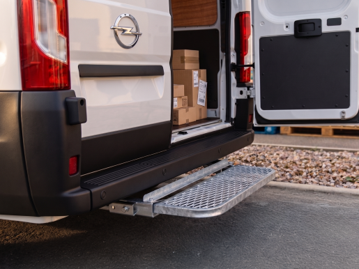 Marchepied arrière rétractable 1000x250 OPEL Movano L3H2