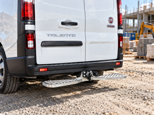 Marchepied arrière fixe de ferrure d'attelage 1215X165 FIAT Talento CH1 1