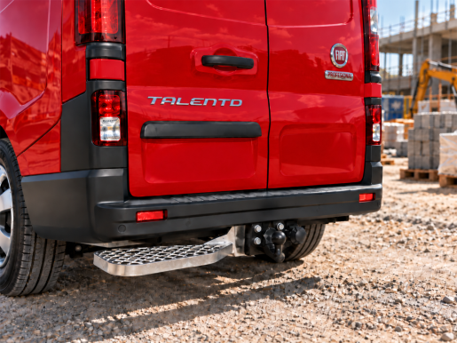 Marchepied arrière fixe de ferrure d'attelage 680X165 GAUCHE FIAT Talento CH2 1