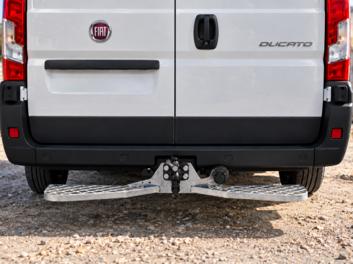 Marchepied arrière fixe de ferrure d'attelage 1215X165 FIAT Ducato XLH2 1