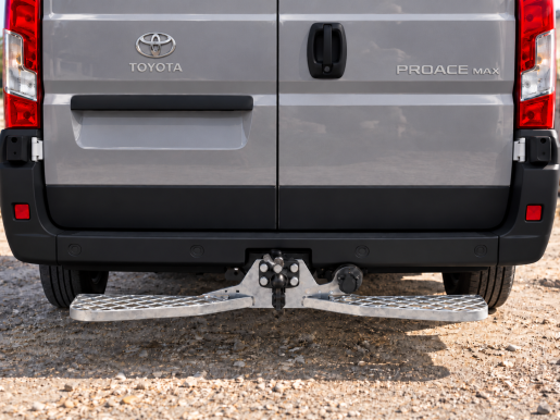 Marchepied arrière fixe de ferrure d'attelage 1215X165 Toyota Proace Max L3H2