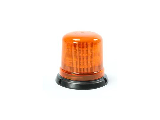 Gyrophare B14 - 10 LEDS - 11  Flash prog -  montage 3 points - ORANGE - à cabler