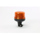 miniature Gyrophare B14 - 10 LEDS - 11 Flash prog - montage DIN - ORANGE 1