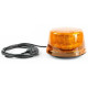 miniature Gyrophare B19 - 24 LEDS - 14 Flash prog - magnétique - ORANGE - Allume cigare 1