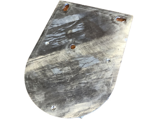 Support de Gyrophare en acier galavanisé pour montage gyrophare 3 points