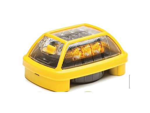 Lumière d'urgence aimantée - 9 LEDS - ROUGE ( 3 piles LR6 non fournies)