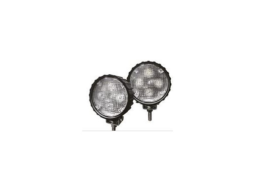 Feu travaux - 4 LEDS - 10,8W - 900lm - Rond - à cabler
