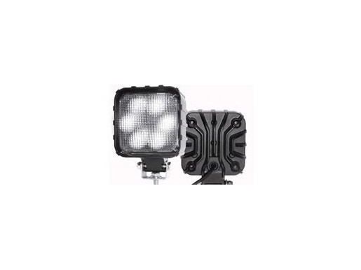 Feu travaux - 6 LEDS - 27W - 1900lm - Carré - à cabler
